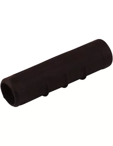 Handvat Ø25mm zwart rubber